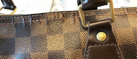 Louis Vuitton leather glazing repair